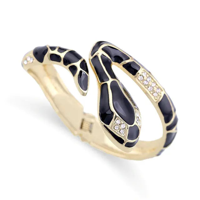 BRACELET SERPENT ESPRIT NOIR - Viking Héritage