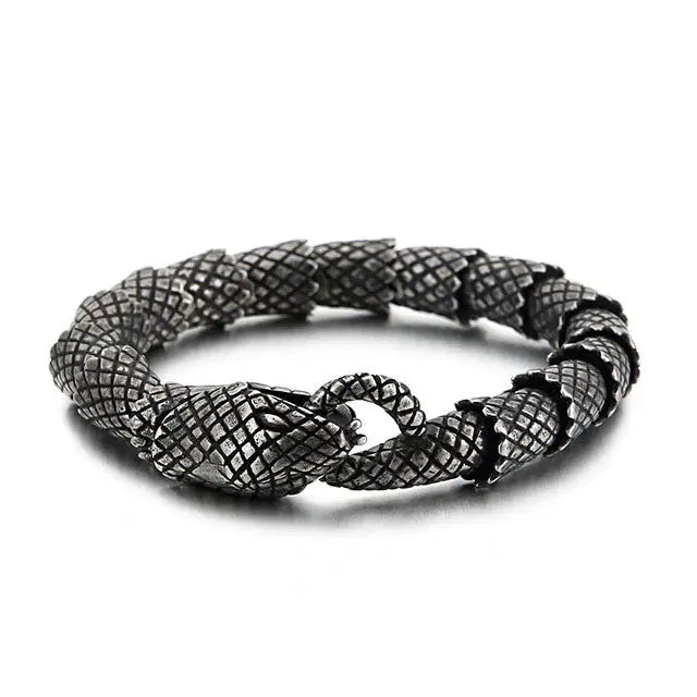 BRACELET SERPENT JORMUNGANDR - Viking Héritage