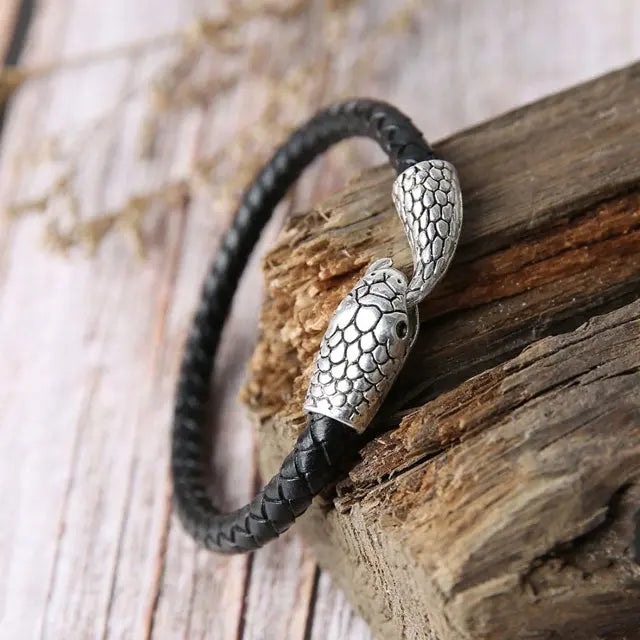 BRACELET SERPENT OUROBOROS - Viking Héritage
