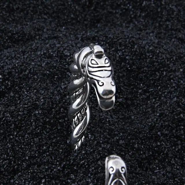 BRACELET TORQUE VIKING (ARGENT) - Viking Héritage