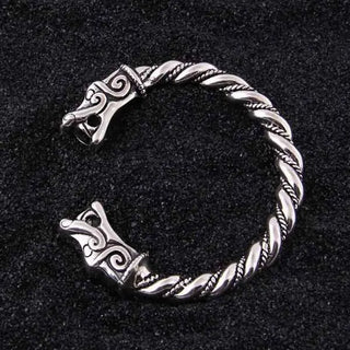 VIKING JORMUNGANDR .925 STERLING SILBER ARMBAND