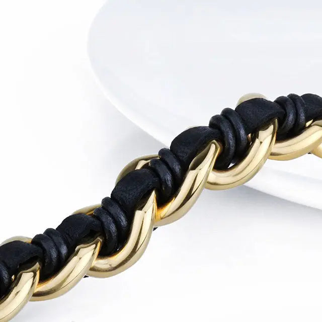 BRACELET VIKING LOUP HATI ET SKOLL - Viking Héritage