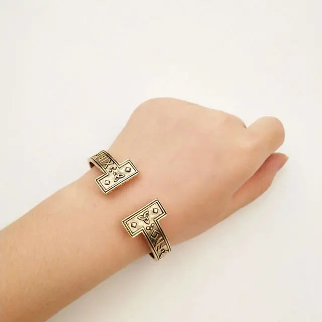 BRACELET VIKING RUNES FURTHARK - Viking Héritage