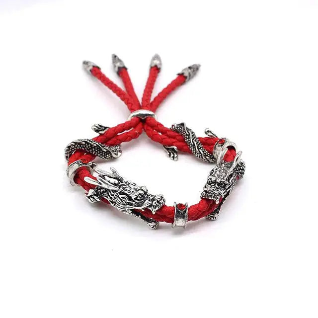BRACELET VIKING TÊTE DE DRAGON - Viking Héritage