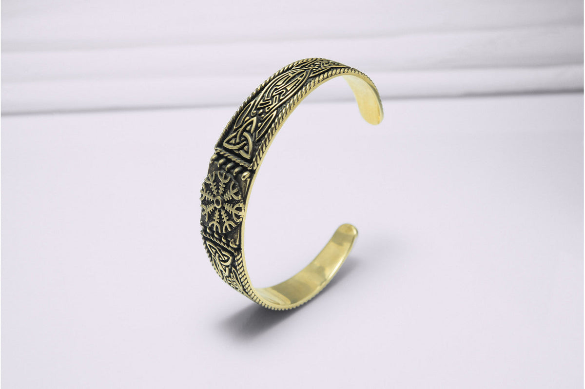 Bracelet Aegishjalmur — Bronze
