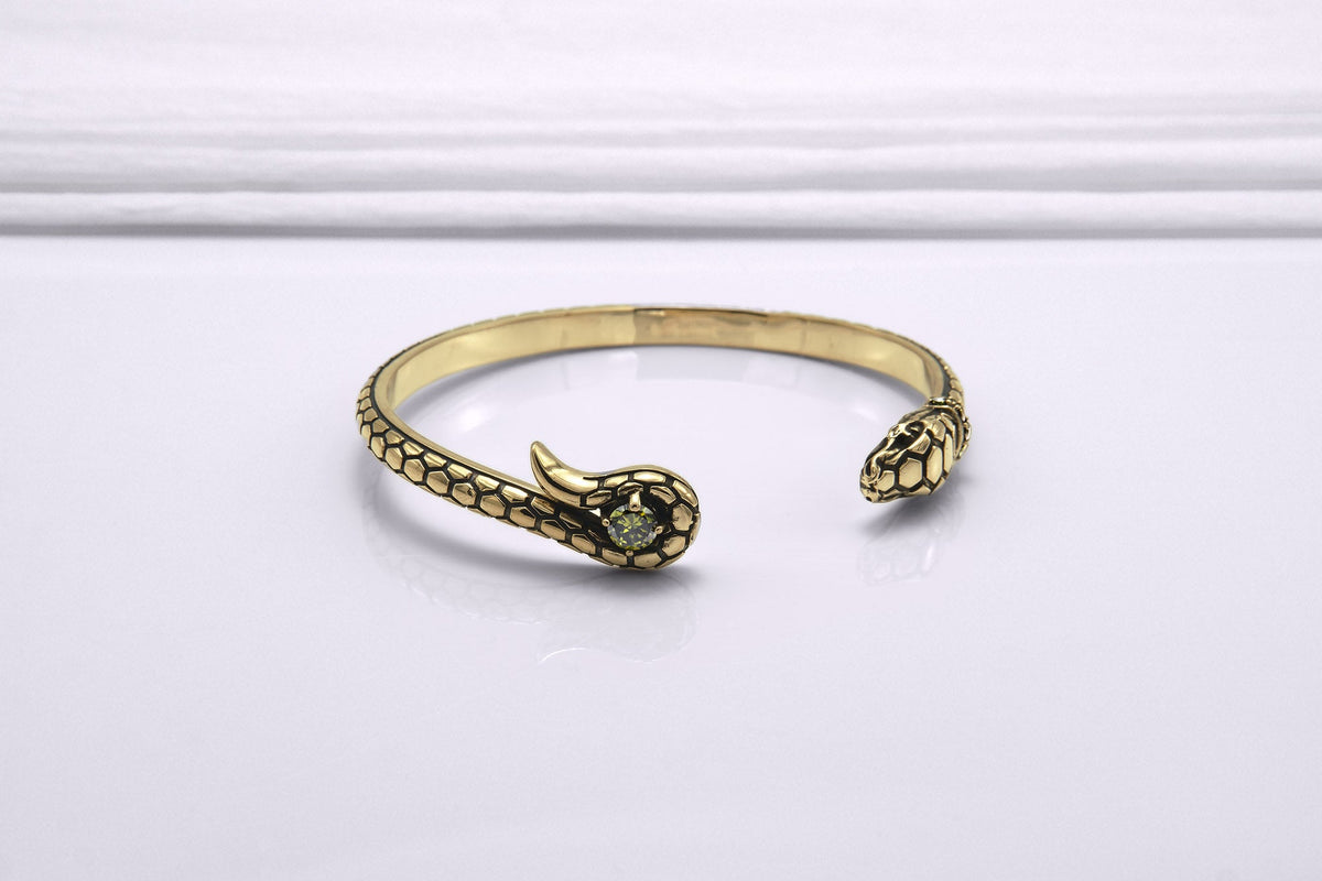 Bracelet Serpent (Bronze Massif)
