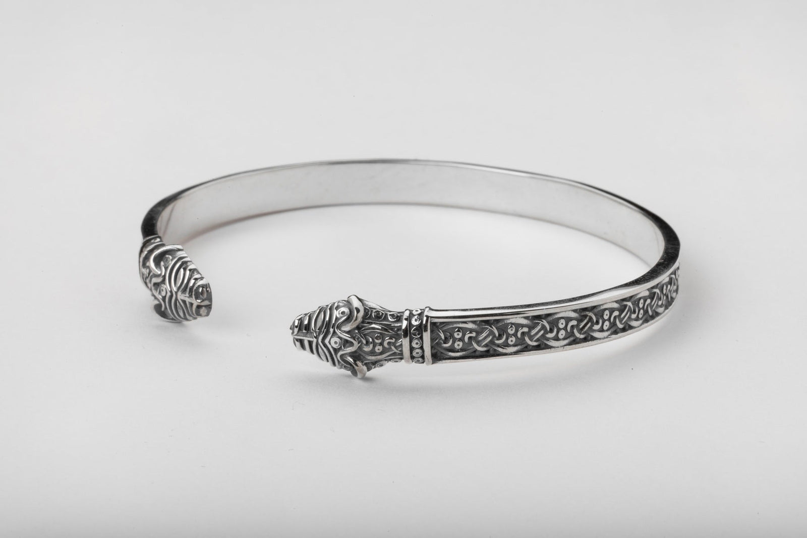 Bracelet Jörmungand et Ornement — Argent 925