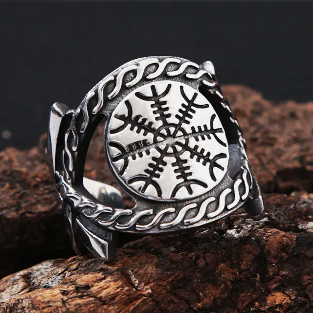 Bague Aegishjalmur - Viking Héritage