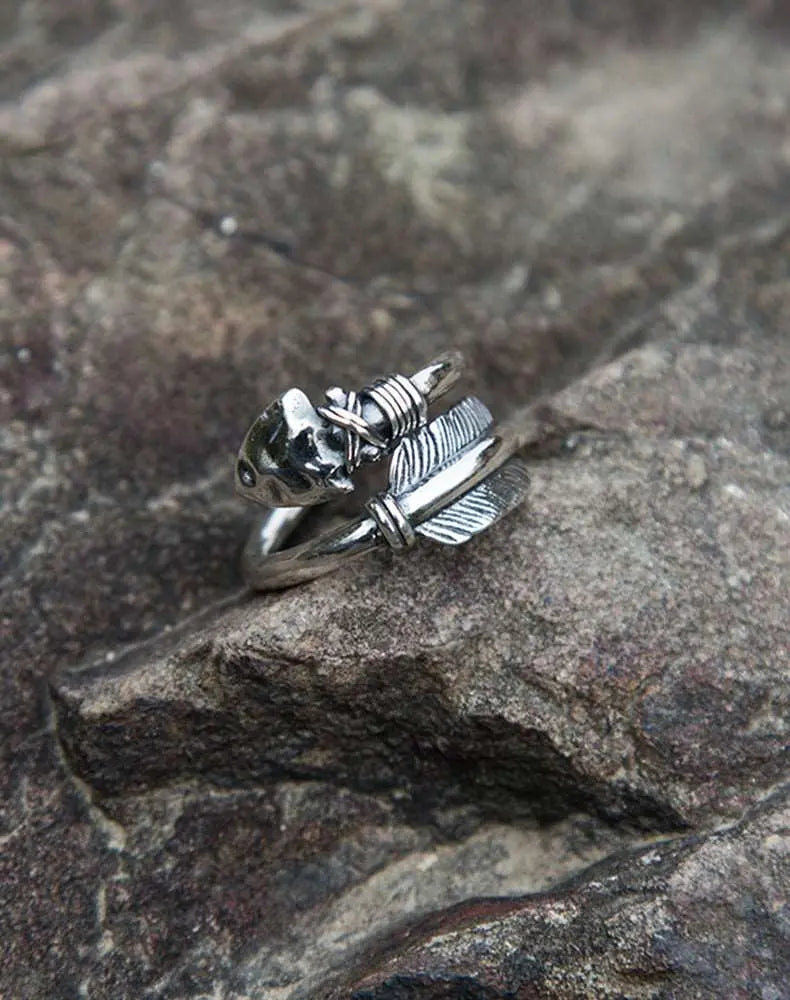 Bague Flèche Viking (Argent) - Viking Héritage