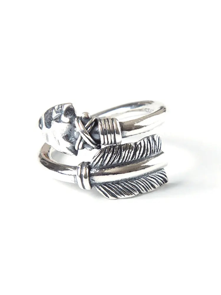 Bague Flèche Viking (Argent) - Viking Héritage