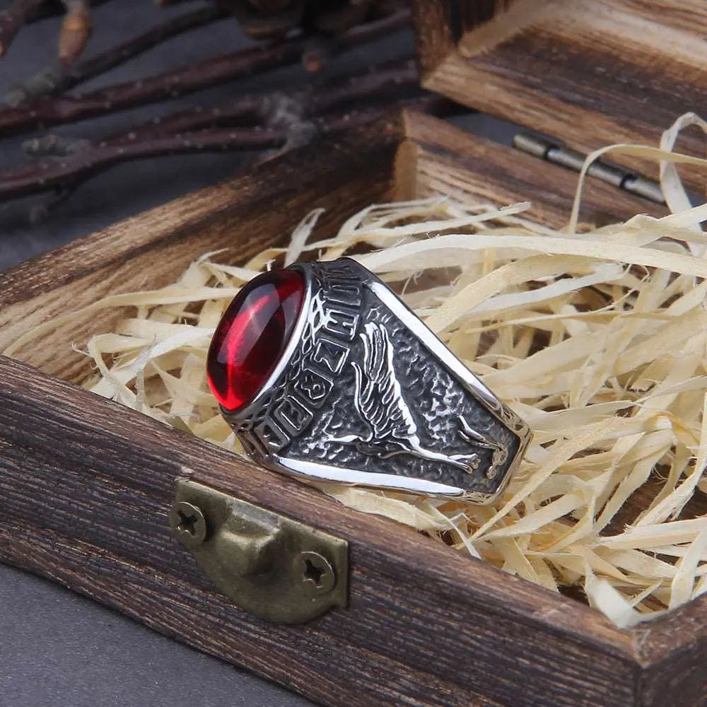 Bague Œil de Fenrir - Viking Héritage