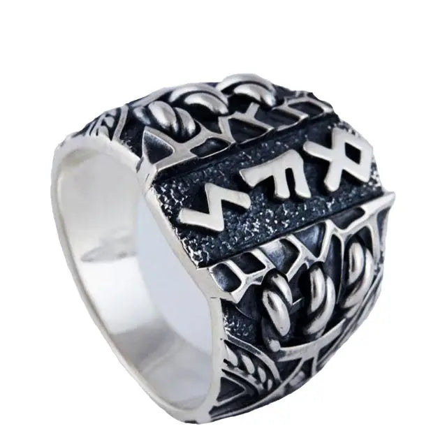 Bague Runes Viking - Viking Héritage