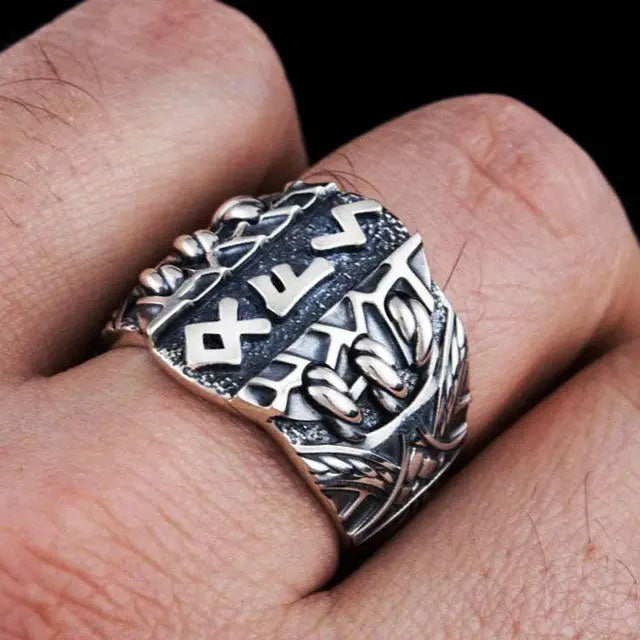 Bague Runes Viking - Viking Héritage