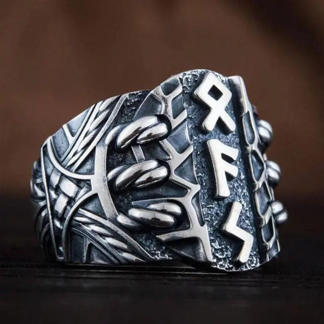 Bague Runes Viking - Viking Héritage
