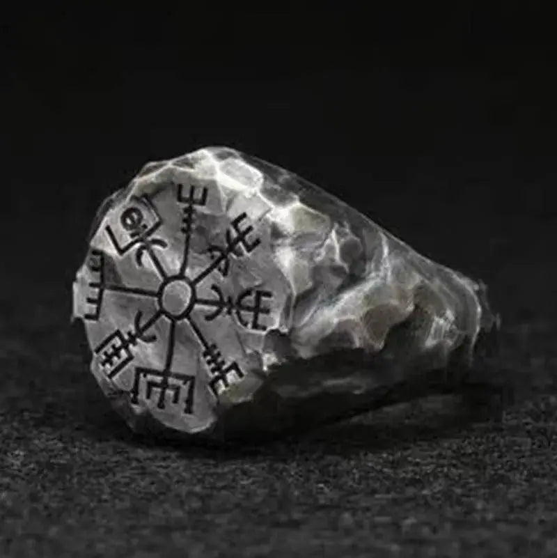 Bague Viking Aegishjalmur