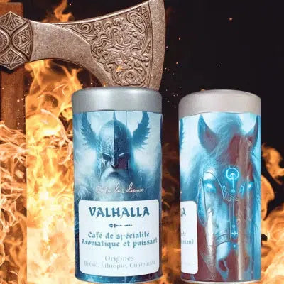 Boîte Café Valhalla + café de spécialité - Viking Héritage