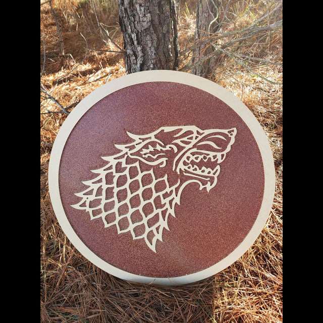 Bouclier Famille Stark - Viking Héritage