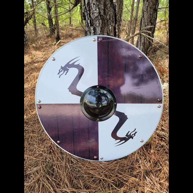 Bouclier Viking Dragon - Viking Héritage