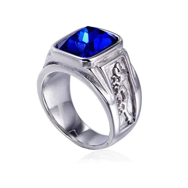 CHEVALIÈRE DRAGON VIKING (ACIER) - Viking Héritage