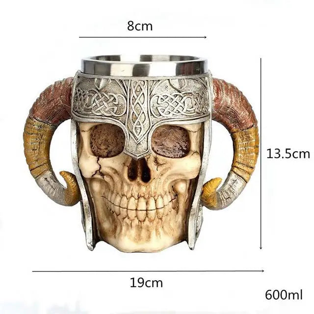 CHOPE VIKING CRÂNE - Viking Héritage
