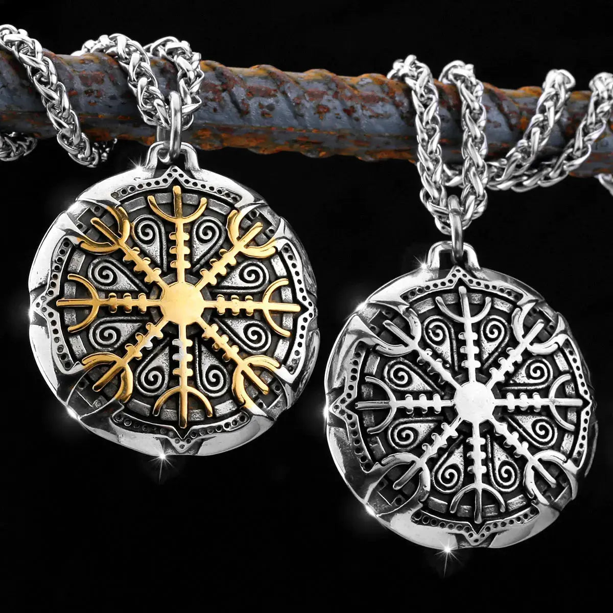 COLLIER AEGISHJALMUR - Viking Héritage