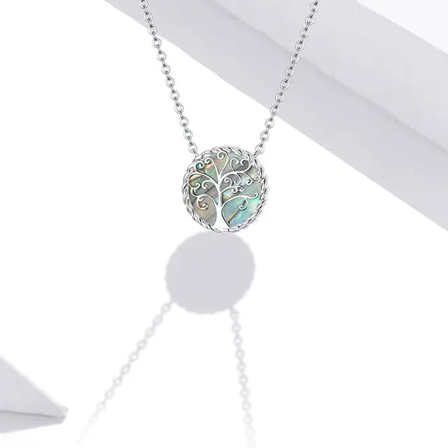 COLLIER ARBRE DE VIE ASGARD (ARGENT) - Viking Héritage