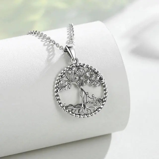 COLLIER ARBRE DE VIE ENFANTS (ARGENT) - Viking Héritage