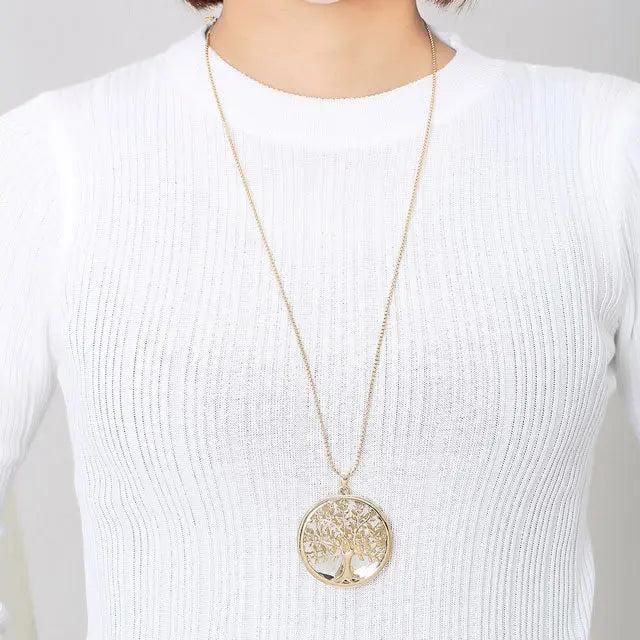 COLLIER ARBRE DE VIE MIRROIR - Viking Héritage