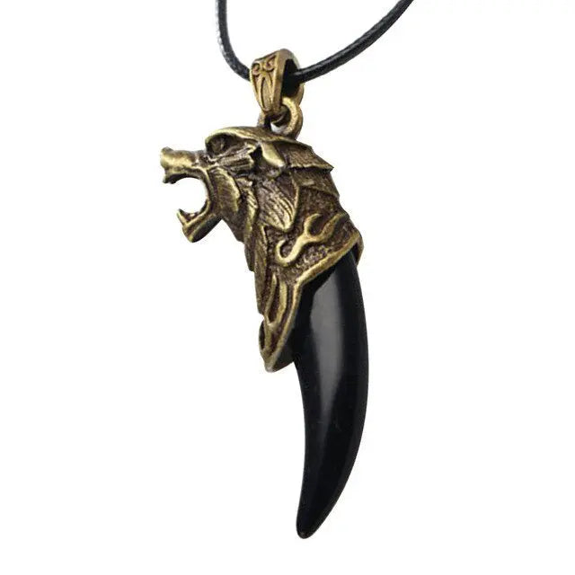 COLLIER DENT DE LOUP FENRIR - Viking Héritage