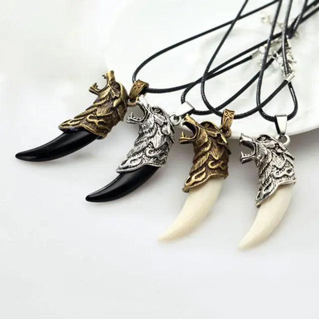 COLLIER DENT DE LOUP FENRIR - Viking Héritage