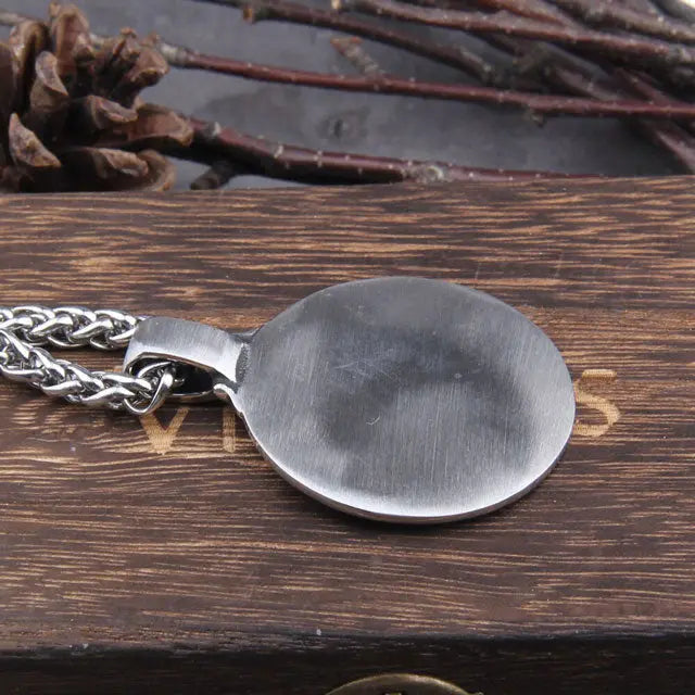 COLLIER DRAGON CELTIQUE (ACIER) - Viking Héritage