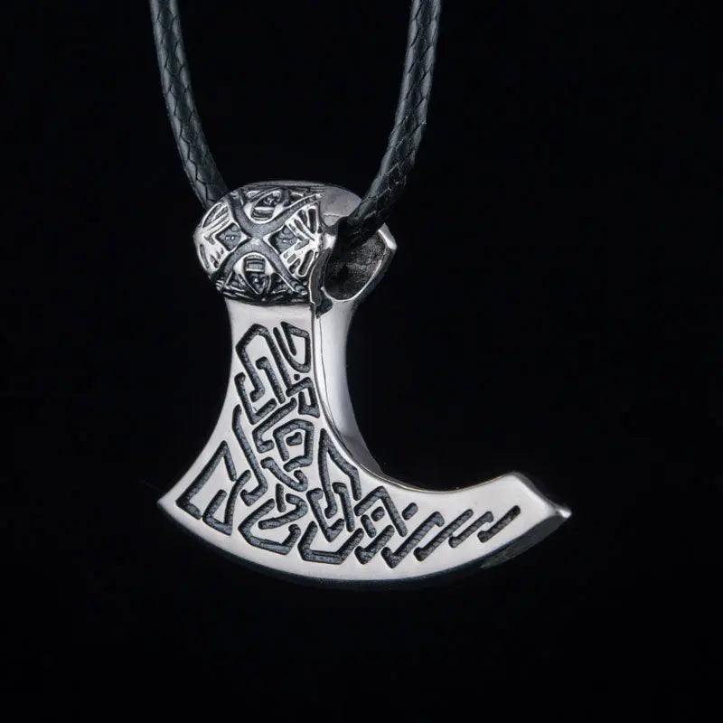 COLLIER HACHE VIKING ARGENT STERLING .925 - Viking Héritage