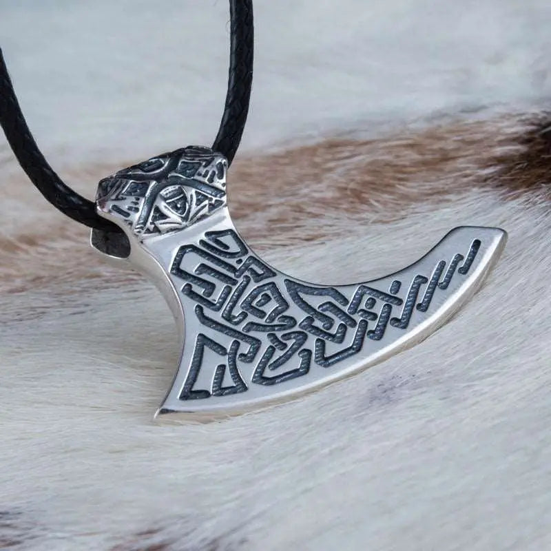 COLLIER HACHE VIKING ARGENT STERLING .925 - Viking Héritage