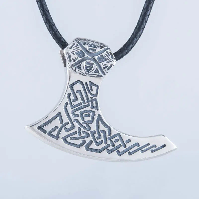 COLLIER HACHE VIKING ARGENT STERLING .925 - Viking Héritage