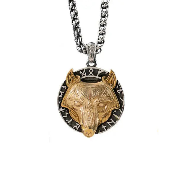 COLLIER LOUP FENRIR - Viking Héritage