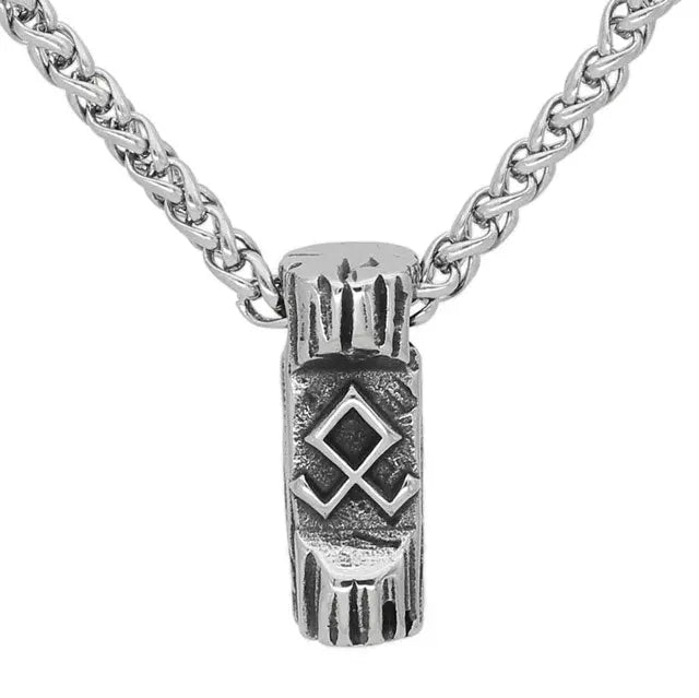 COLLIER RUNE OTHALA - Viking Héritage
