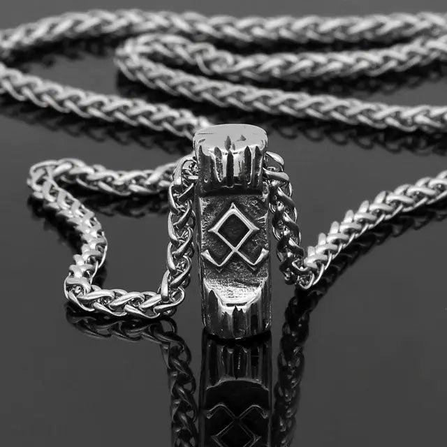 COLLIER RUNE OTHALA - Viking Héritage