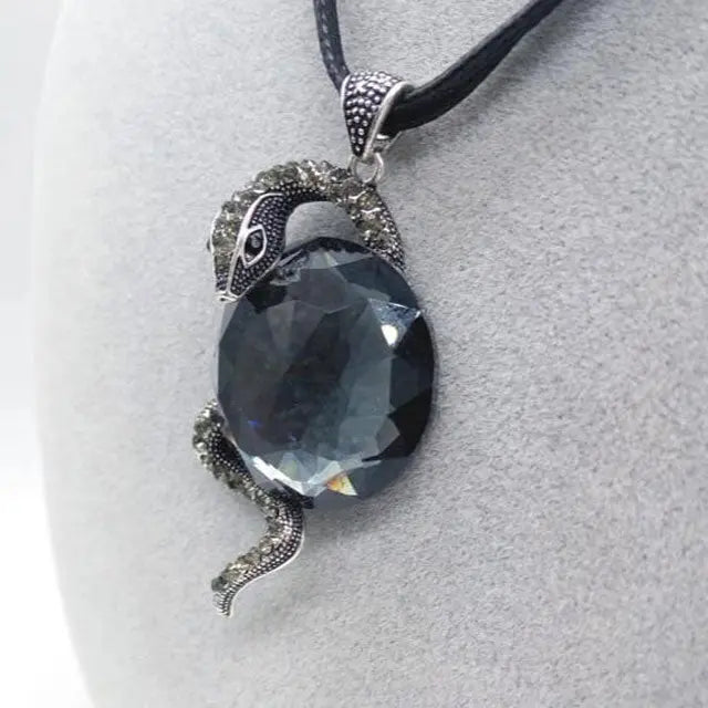 COLLIER SERPENT ESPRIT NOIR - Viking Héritage