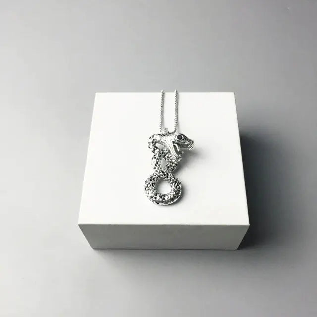 COLLIER SERPENT JORMUNDGANDR - Viking Héritage