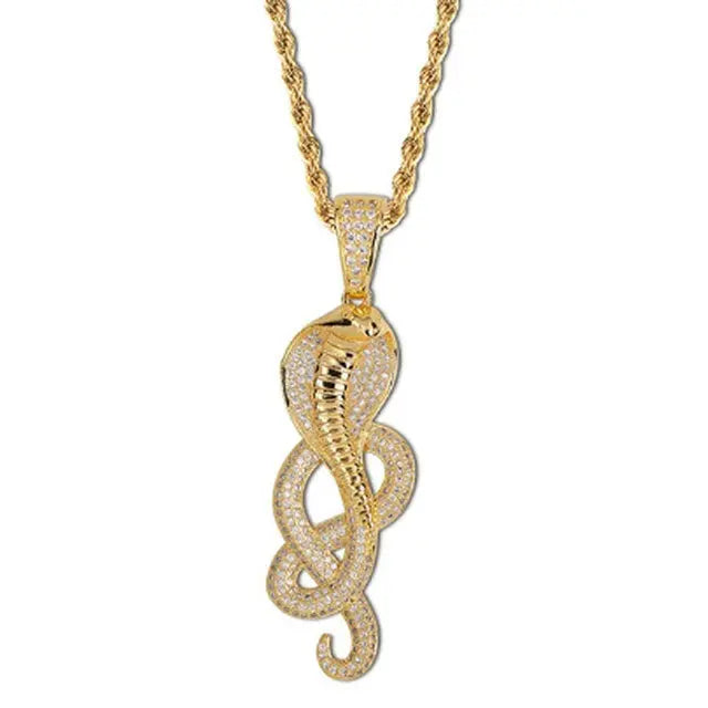 COLLIER SERPENT MAJESTUEUX - Viking Héritage
