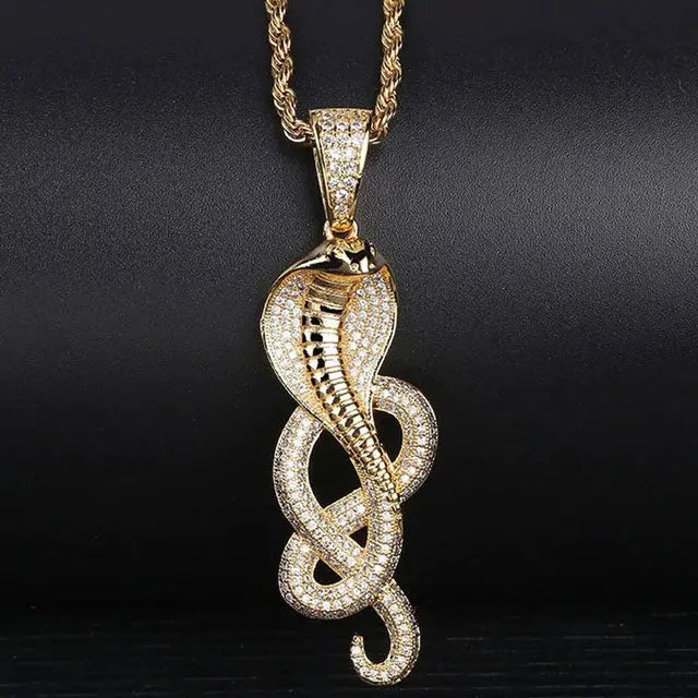 COLLIER SERPENT MAJESTUEUX - Viking Héritage