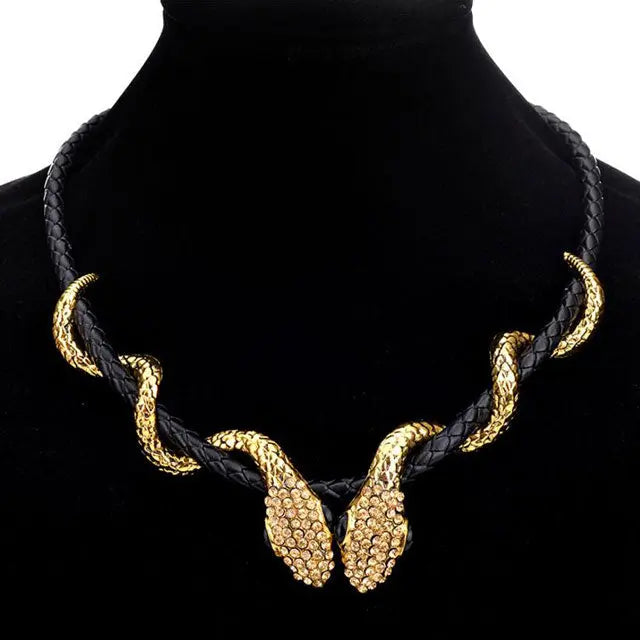 COLLIER SERPENT SUSPENDU - Viking Héritage