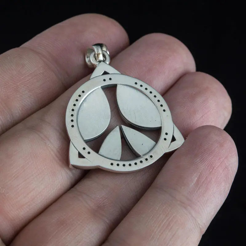 COLLIER TRIQUETRA (ARGENT) - Viking Héritage