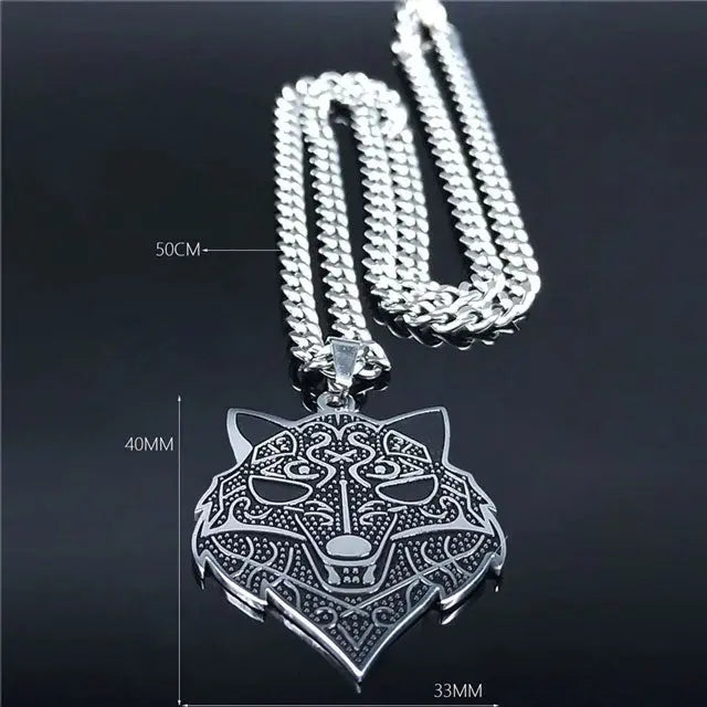 COLLIER VIKING FENRIR - Viking Héritage