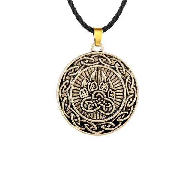 COLLIER VIKING GRIFFE DE FENRIR - Viking Héritage