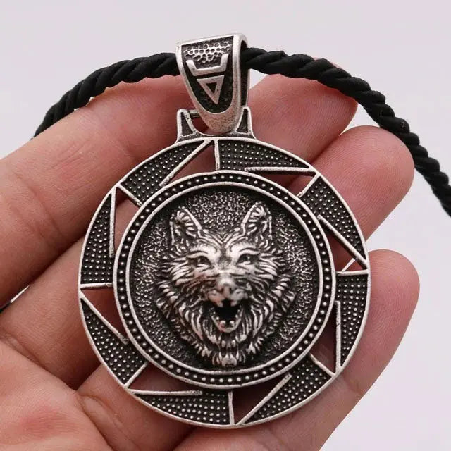 COLLIER VIKING LOUP SKOLL - Viking Héritage