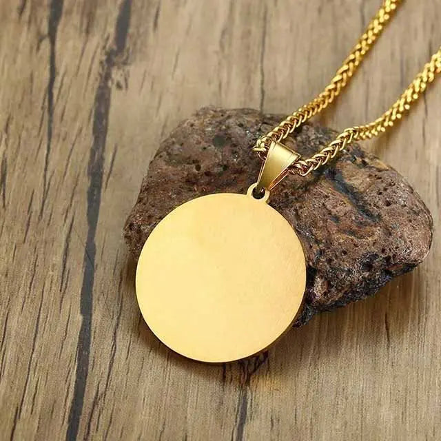 COLLIER VIKING RUNE VEGVISIR - Viking Héritage