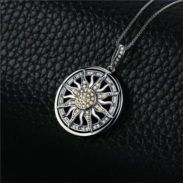 COLLIER VIKING SOWILO (ARGENT) - Viking Héritage