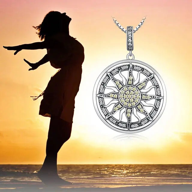 COLLIER VIKING SOWILO (ARGENT) - Viking Héritage