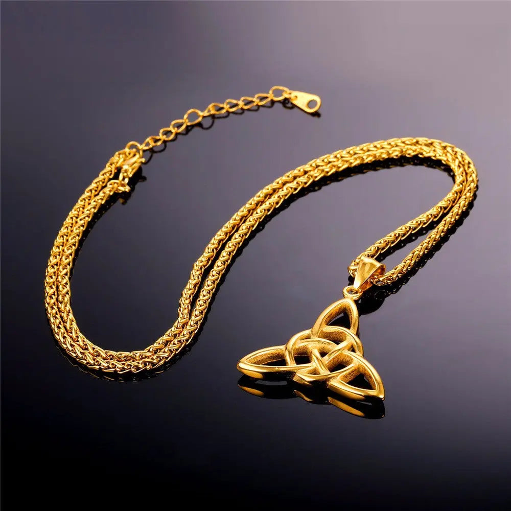 COLLIER VIKING TRIQUETRA - Viking Héritage